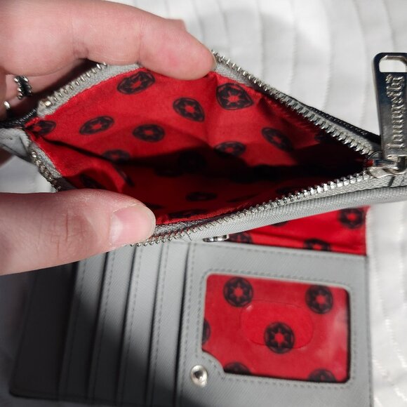 Loungefly x Star Wars Death Star Patterned Wallet - Picture 6 of 6